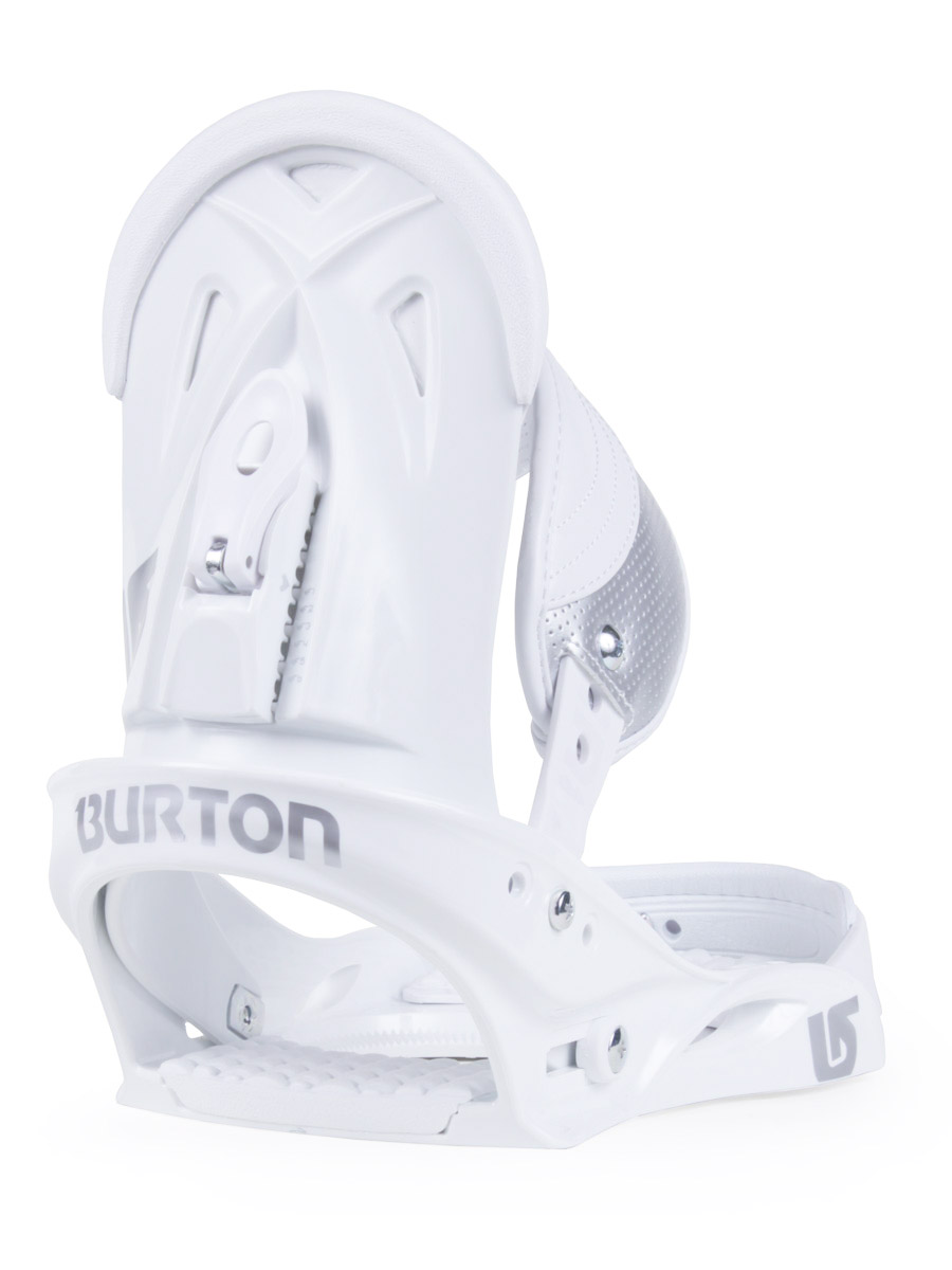 Damskie Wiązania snowboardowe Burton Oasis (white)
