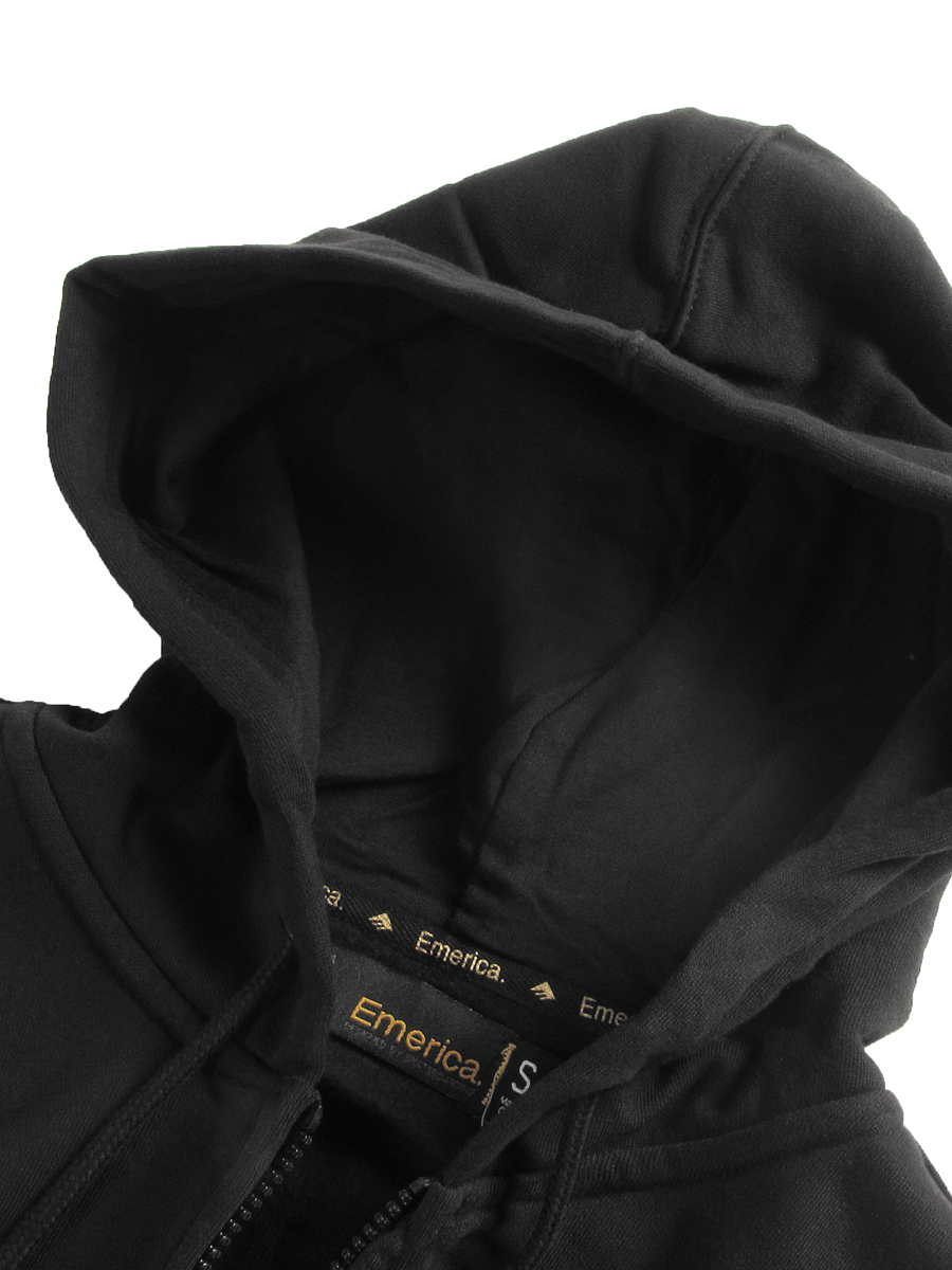 Bluza z kapturem Emerica Stay Gold Triangle Zip (black)