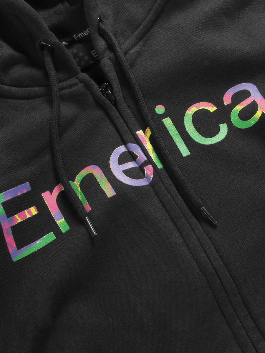 Bluza z kapturem Emerica Stay Gold Pure Zip (black)