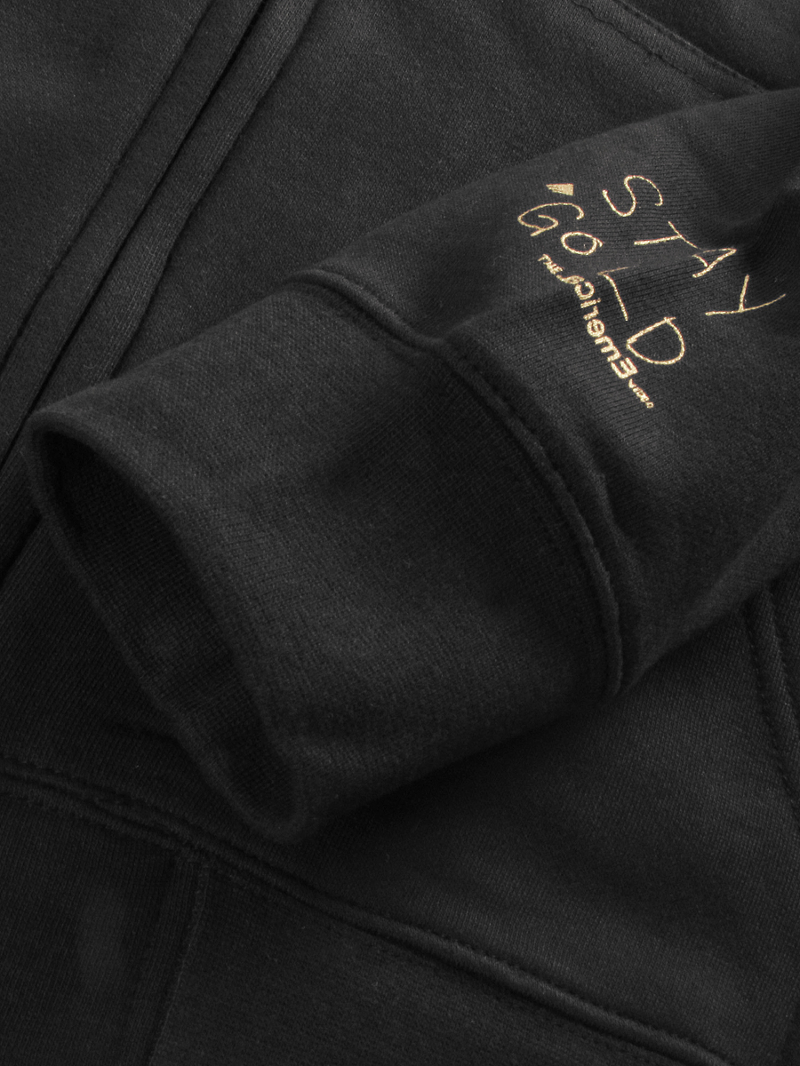 Bluza z kapturem Emerica Stay Gold Pure Zip (black)