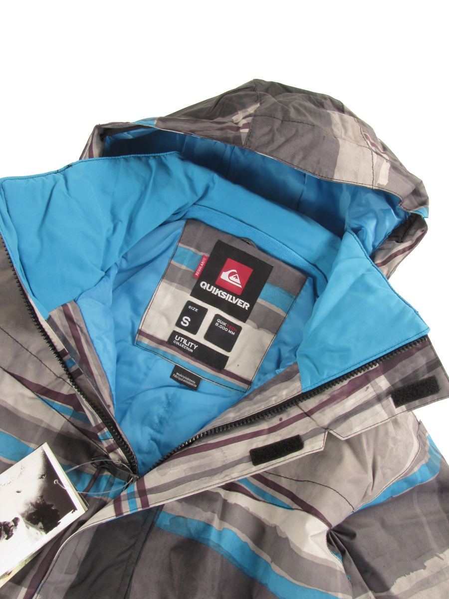 Męska Kurtka snowboardowa Quiksilver KKMSJ603 (pier blk)