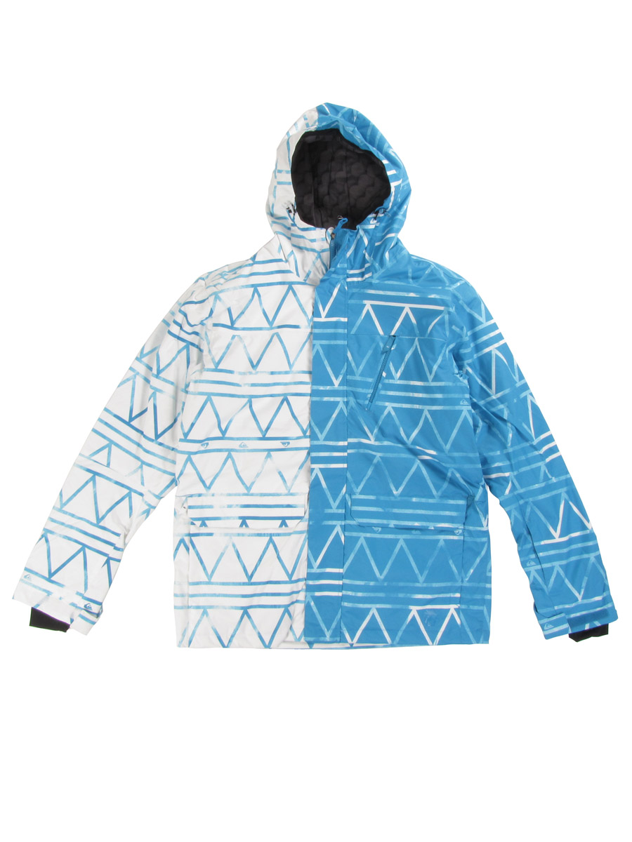 Męska Kurtka snowboardowa Quiksilver KKMSJ254 (targt azul/white)