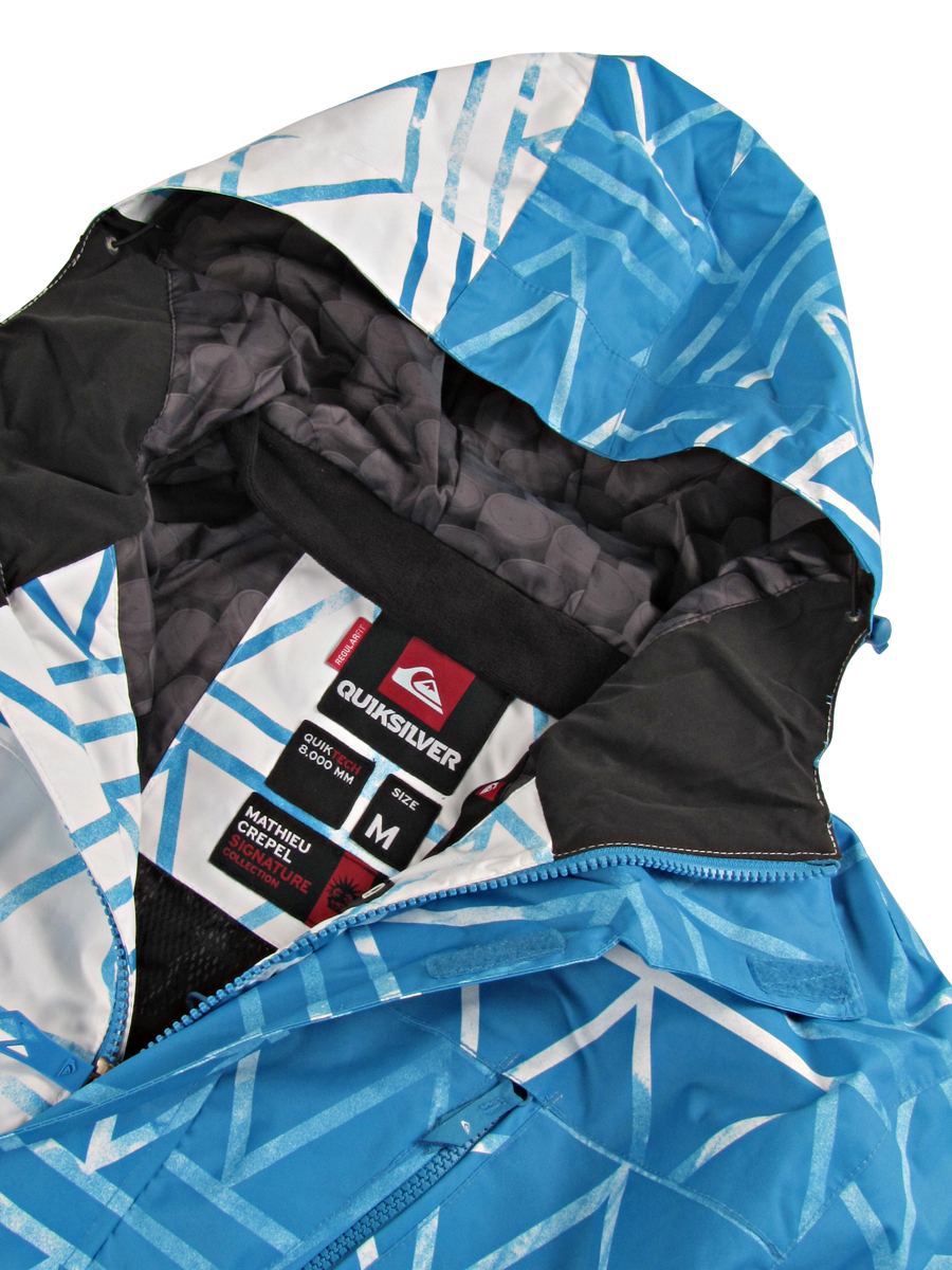 Męska Kurtka snowboardowa Quiksilver KKMSJ254 (targt azul/white)
