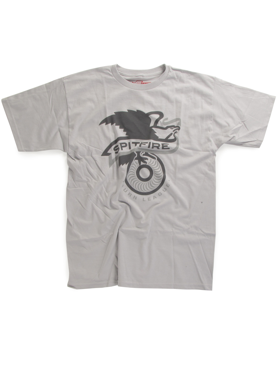 T-Shirt Spitfire Burn League (gry)