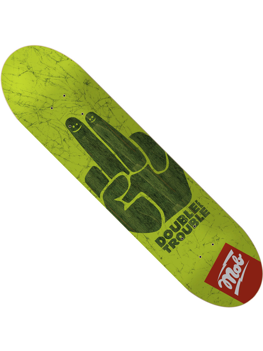 Deck Mob Skateboards Team „Double Trouble“ 7,75