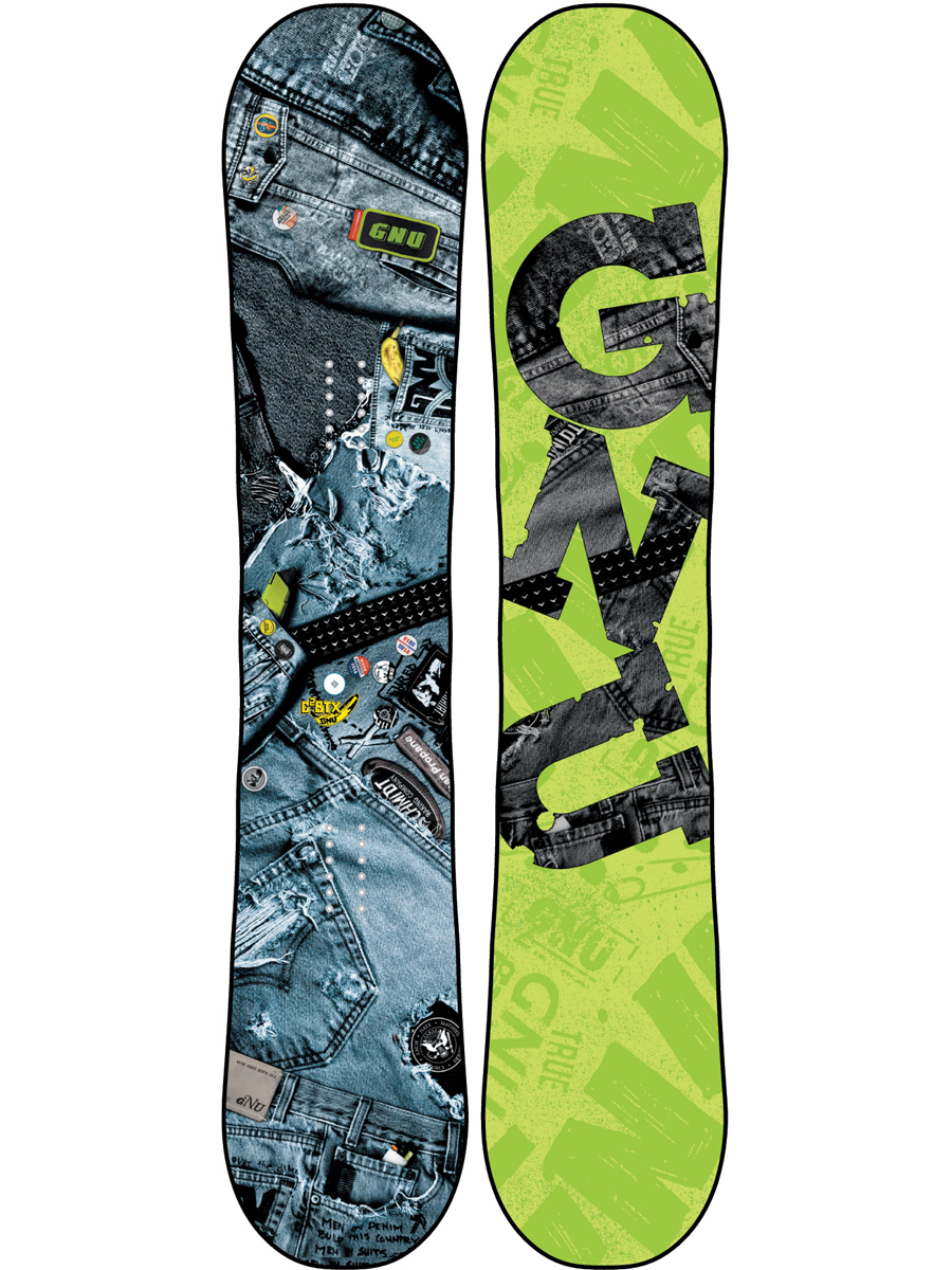 Męska Deska snowboardowa Gnu Riders Choice 