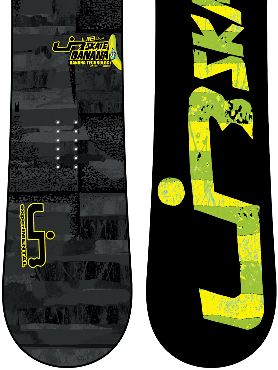 Męska Deska snowboardowa Lib Tech Skate Banana BTX 156 (gbk)