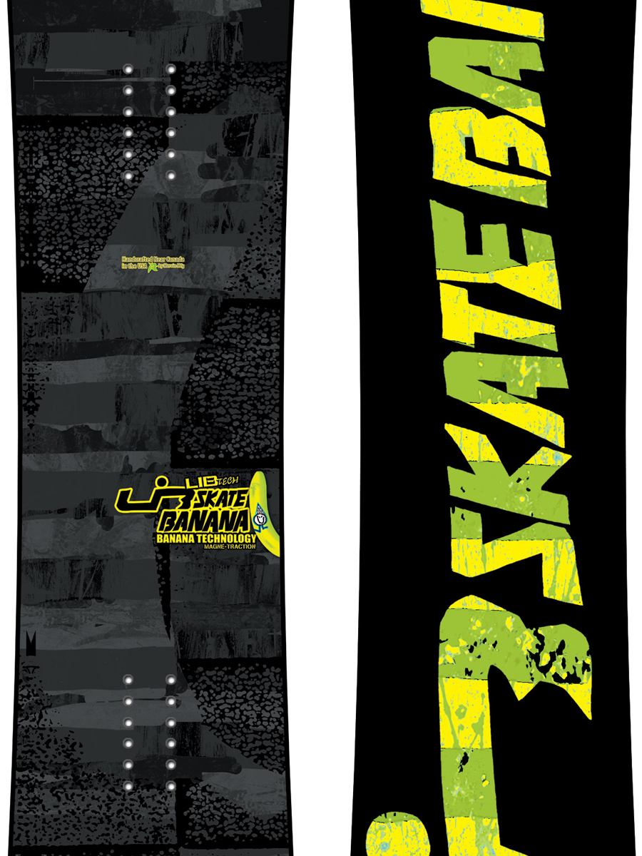 Męska Deska snowboardowa Lib Tech Skate Banana BTX 156 (gbk)
