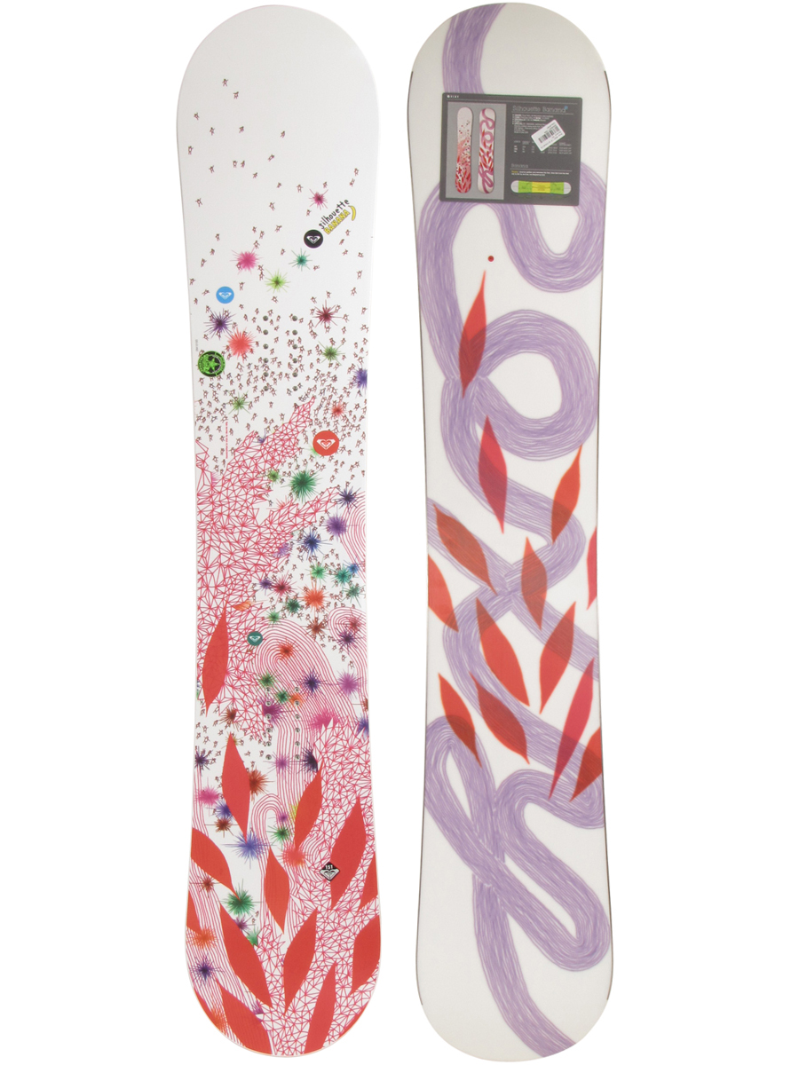 Damska Deska snowboardowa Roxy Silhouette Banana