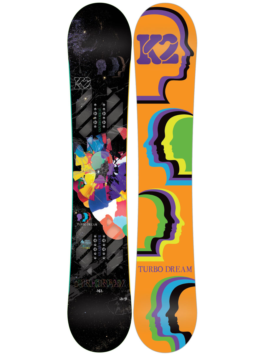 Deska snowboardowa K2 Turbo Dream 161 - wielobarwny