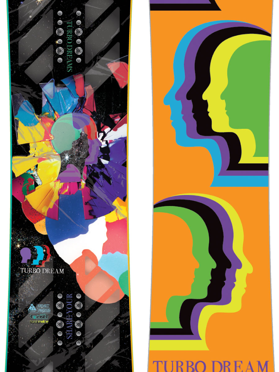 Męska Deska snowboardowa K2 Turbo Dream 161