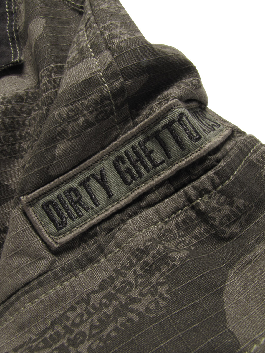 Spodnie DGK Fat Tip (army/camo) 