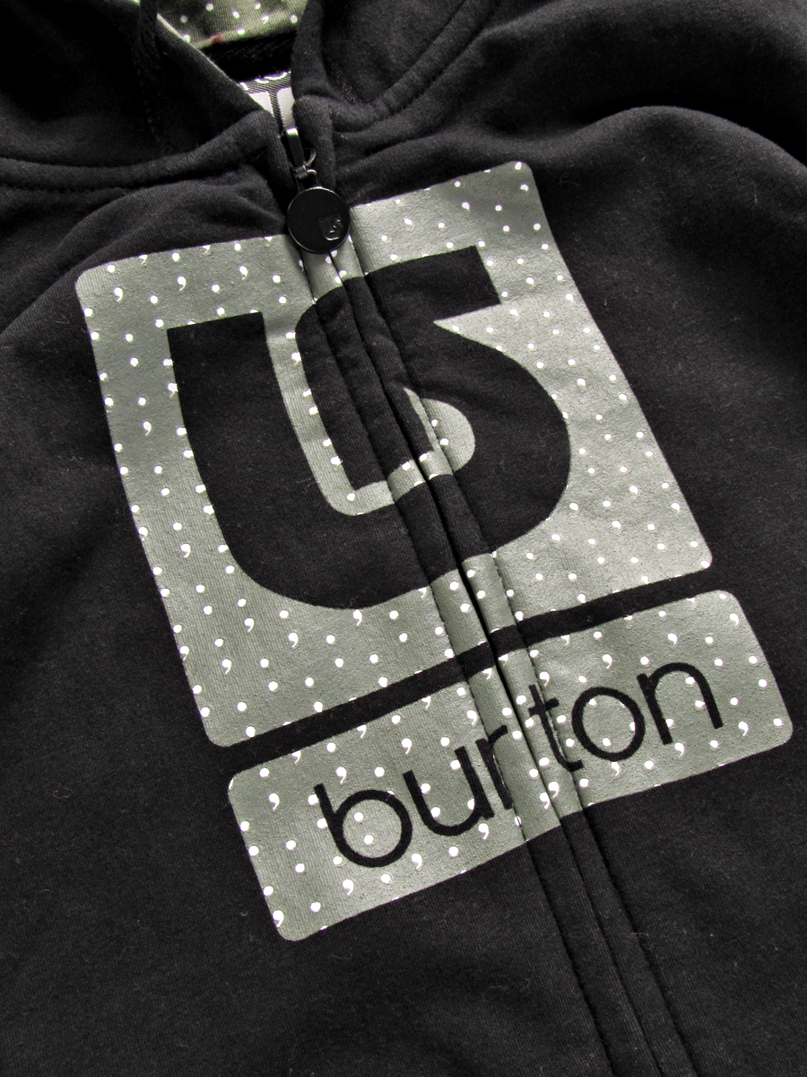 Bluza z kapturem Burton Logo Fill FZ Wmn (true black)