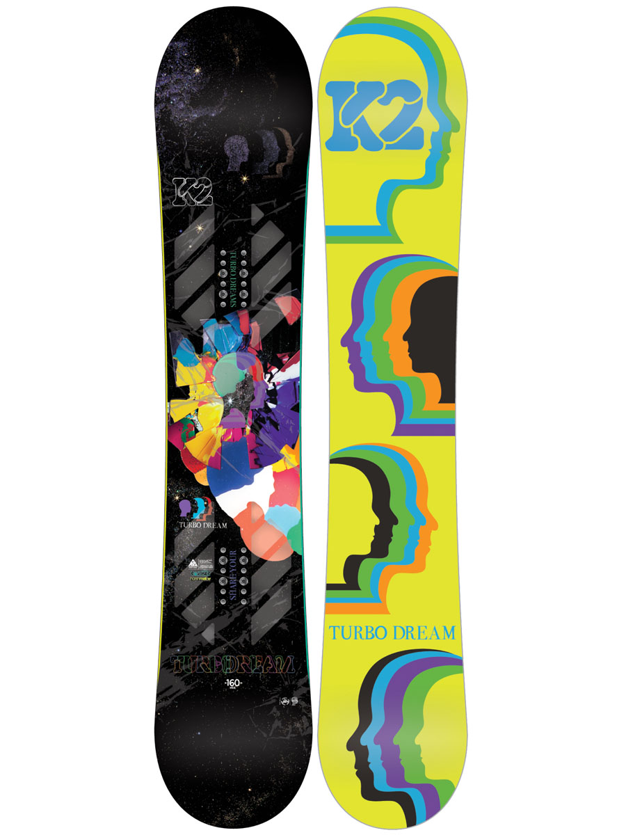 Męska Deska snowboardowa K2 Turbo Dream Wide 160W