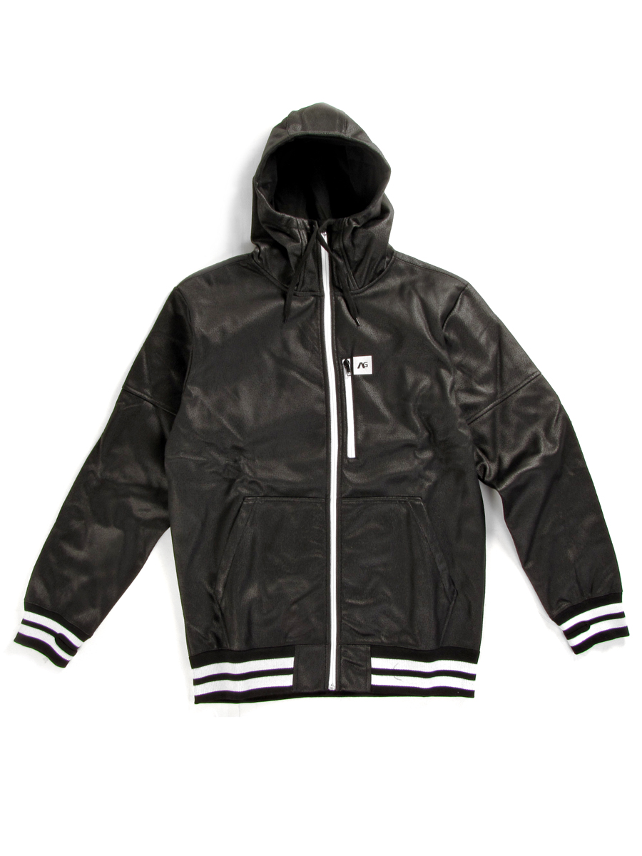 Męska Bluza aktywna z kapturem Analog Envy 2 FLZP (true black)