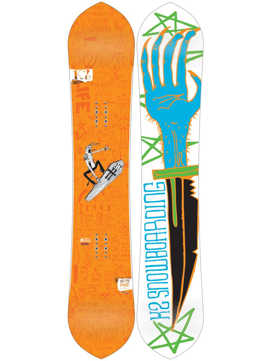 Męska Deska snowboardowa K2 Happy Hour 157
