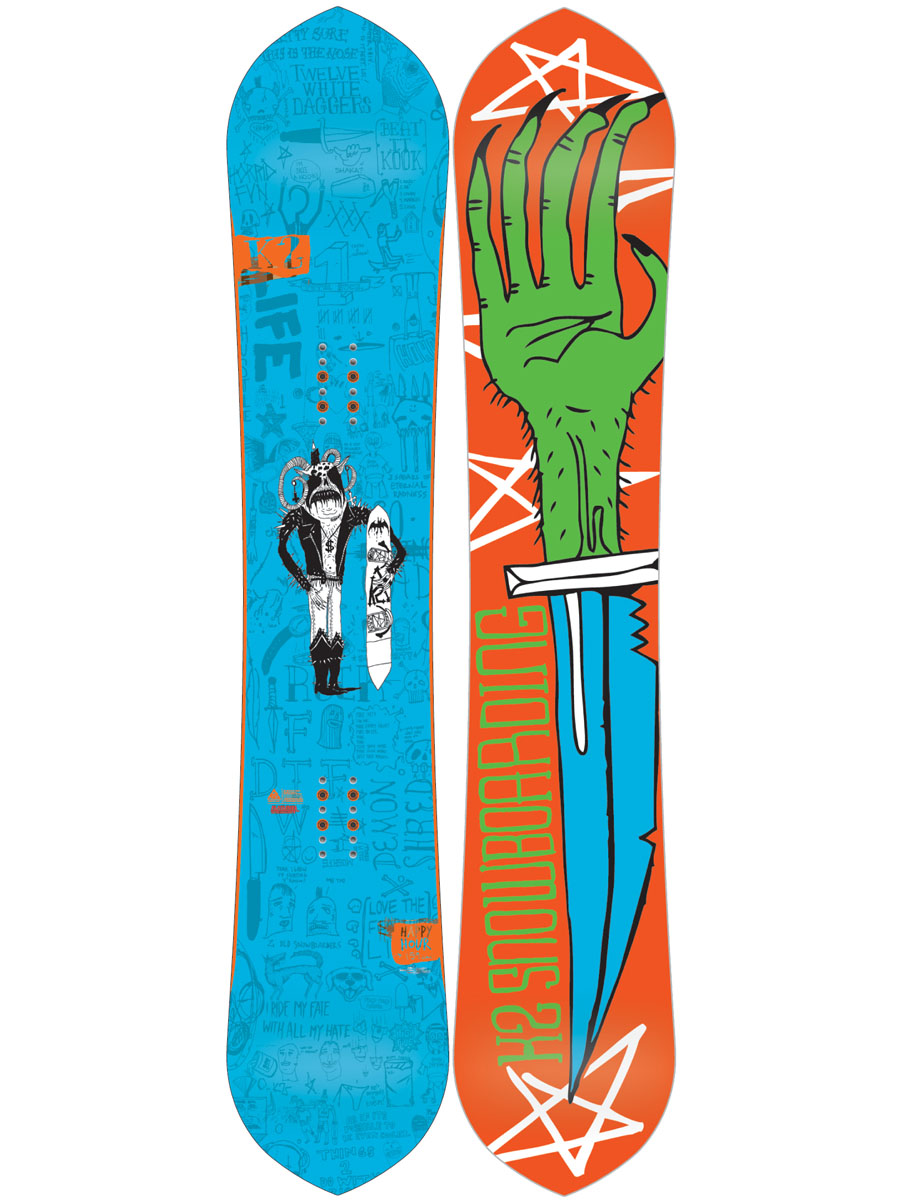 スノーボード [K2] Happy Hour 159 K2 Happy Hour 2015-2016 Snowboard Review |