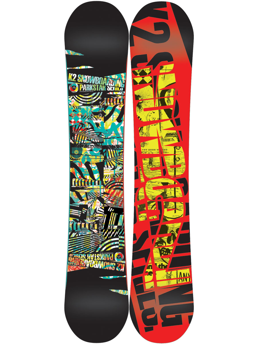 Deska snowboardowa K2 Parkstar 155 - wielobarwny