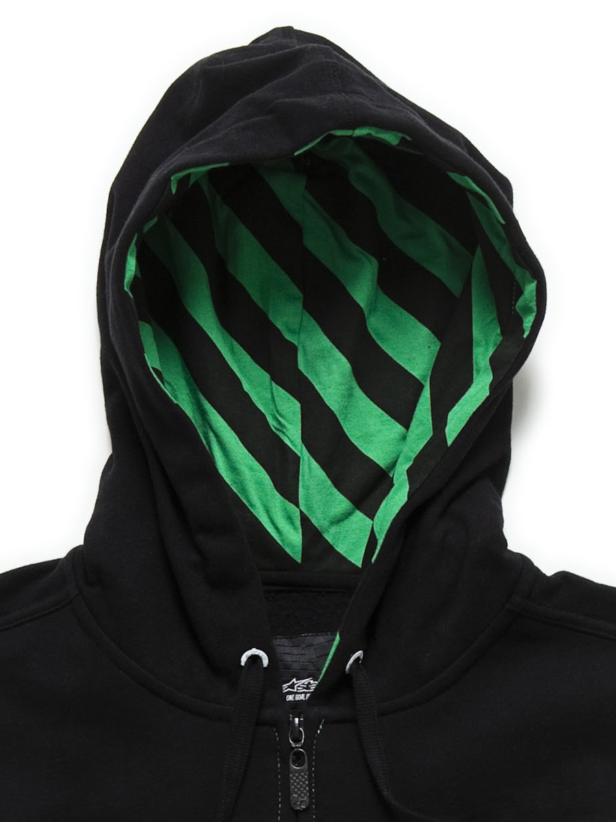 Bluza z kapturem Alpinestars Night Vision Fleece (zielony)