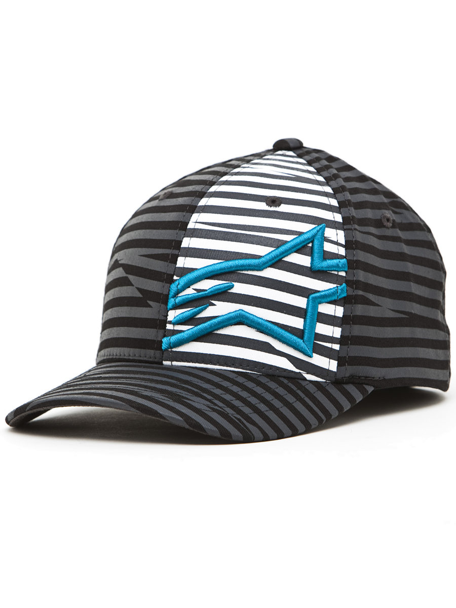 Czapka z daszkiem Alpinestars Zebra (czarny)