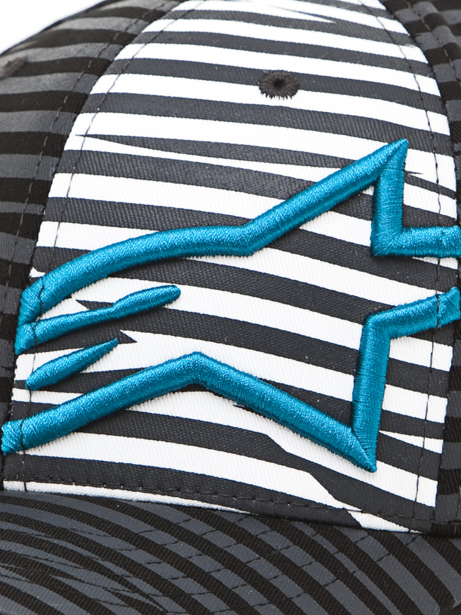 Czapka z daszkiem Alpinestars Zebra (czarny)