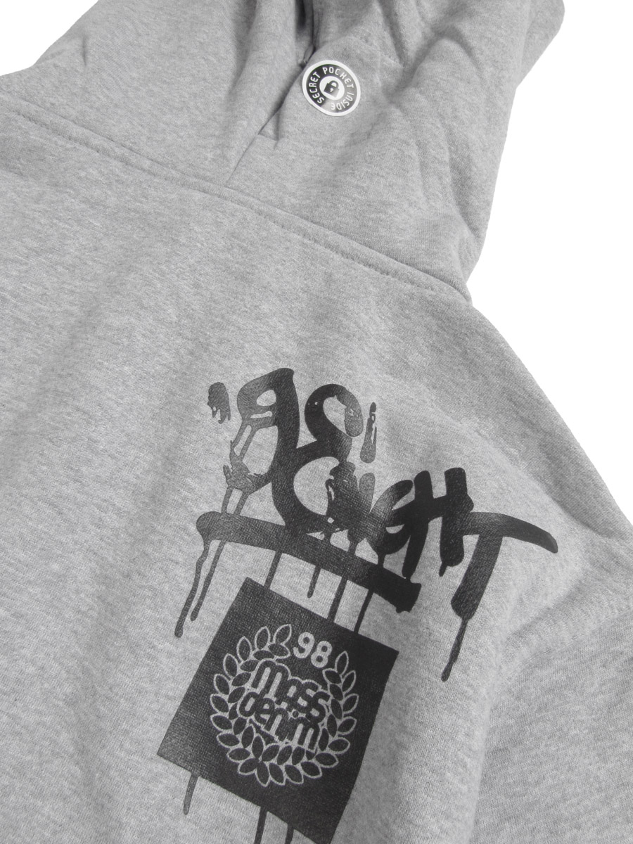 Bluza z kapturem Mass That's It ZHD (szara)