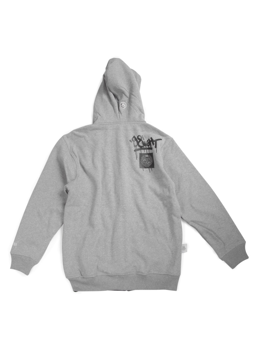 Bluza z kapturem Mass That's It ZHD (szara)