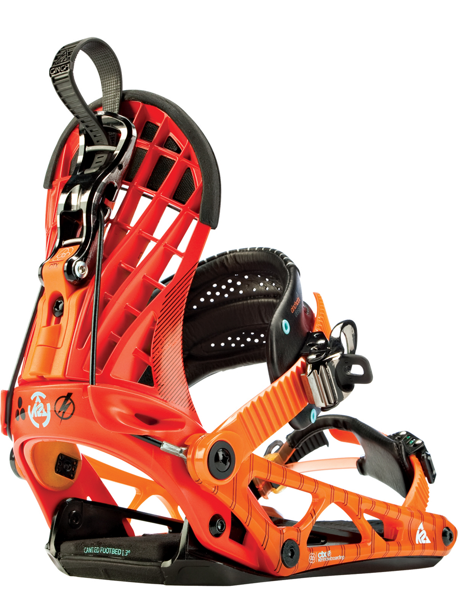 Męskie Wiązania snowboardowe K2 Cinch CTX (orange)