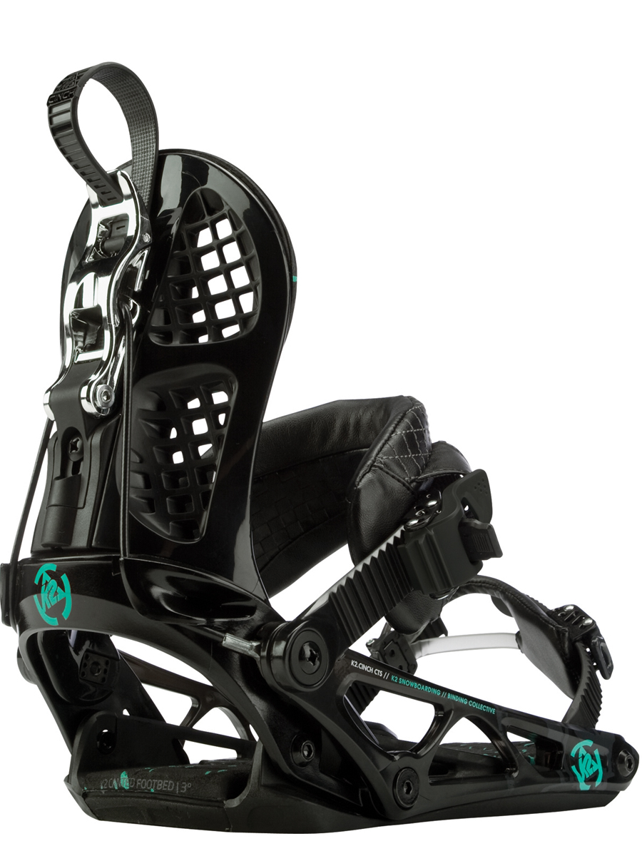 Męskie Wiązania snowboardowe K2 Cinch CTS (black)