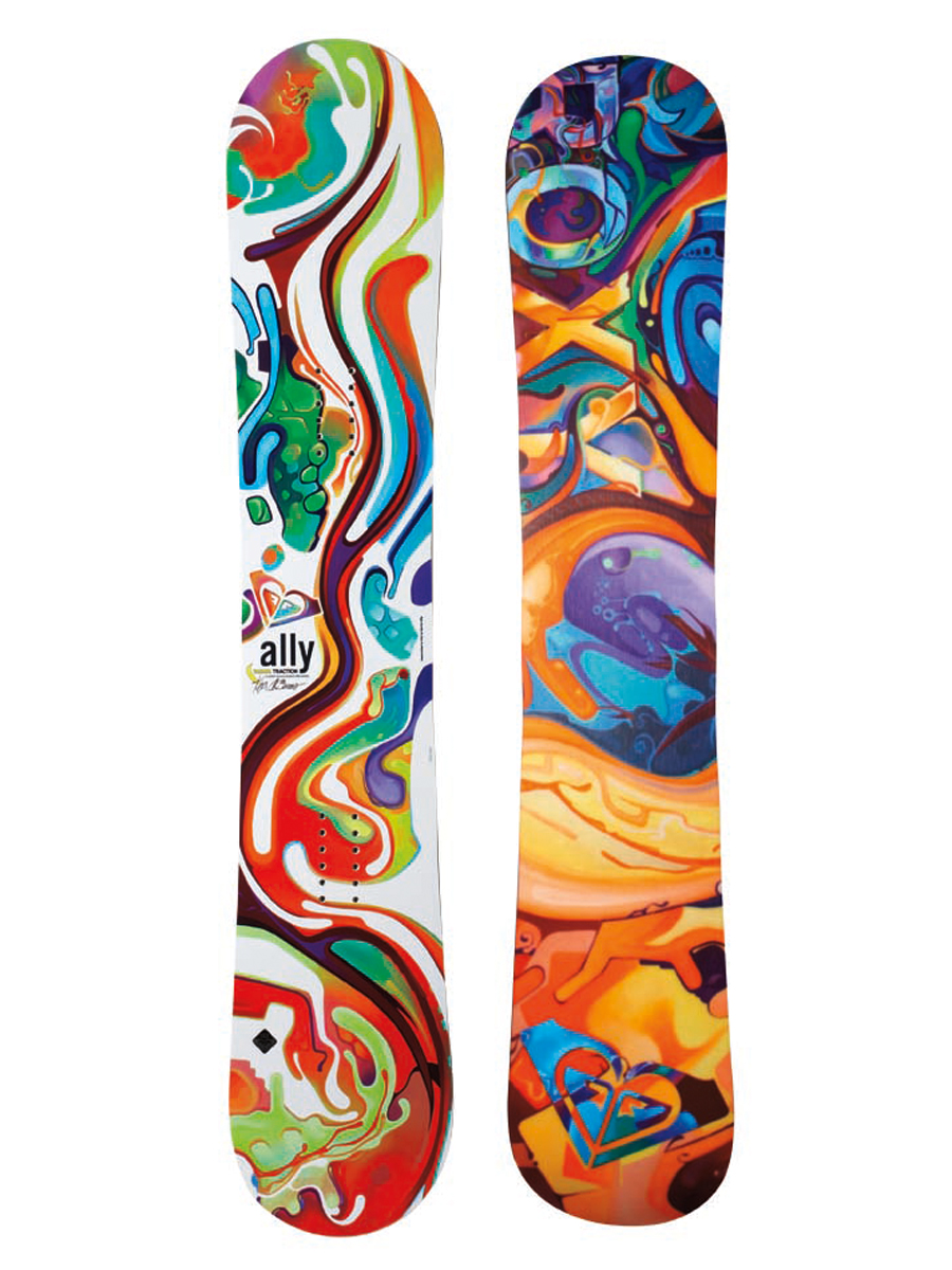 Deska snowboardowa Roxy Ally BTX Kje Wmn 143 - wielobarwny