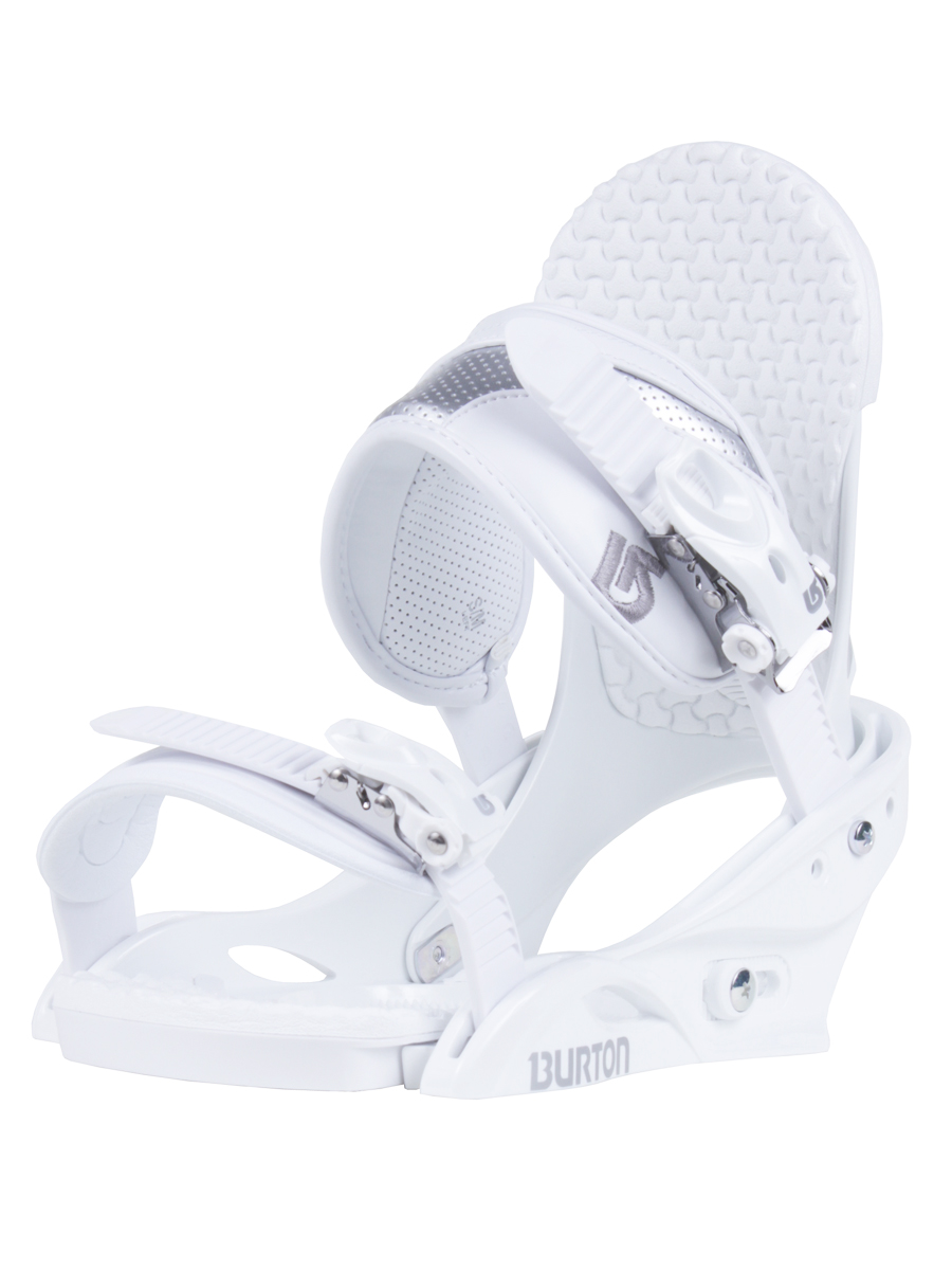 Damskie Wiązania snowboardowe Burton Oasis (white)