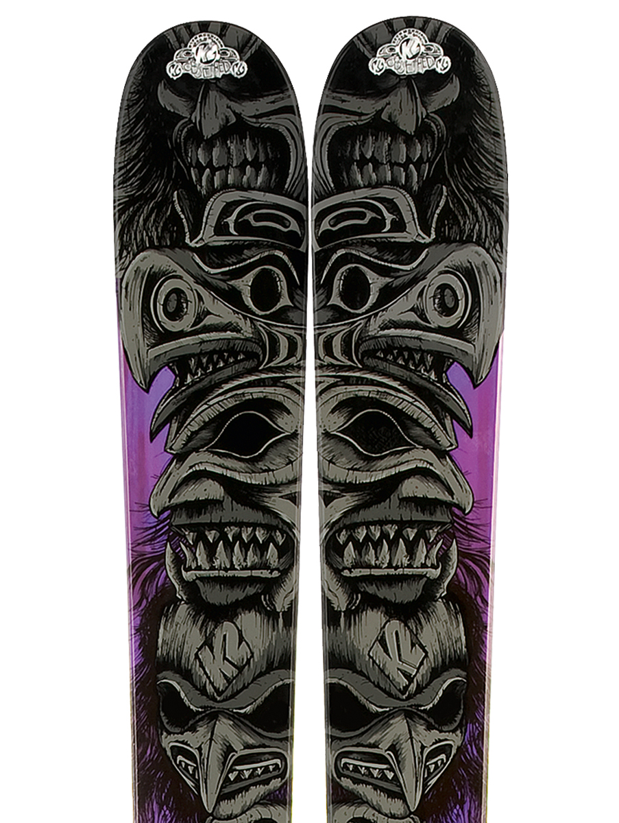 Narty freestylowe K2 ObSethed z wiązaniami Marker Griffion SchizoFrantic 130 mm