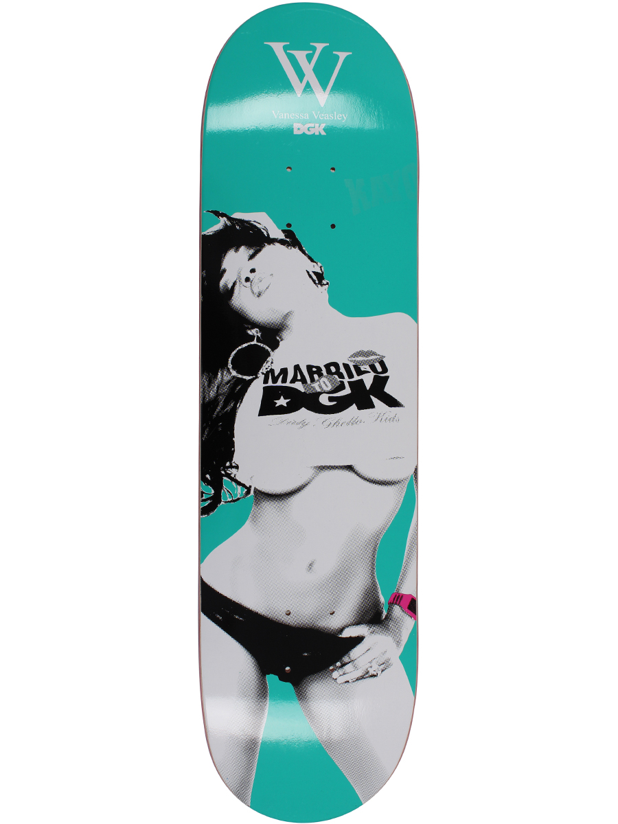Deck DGK Vanessa Veasley Teal 8.25