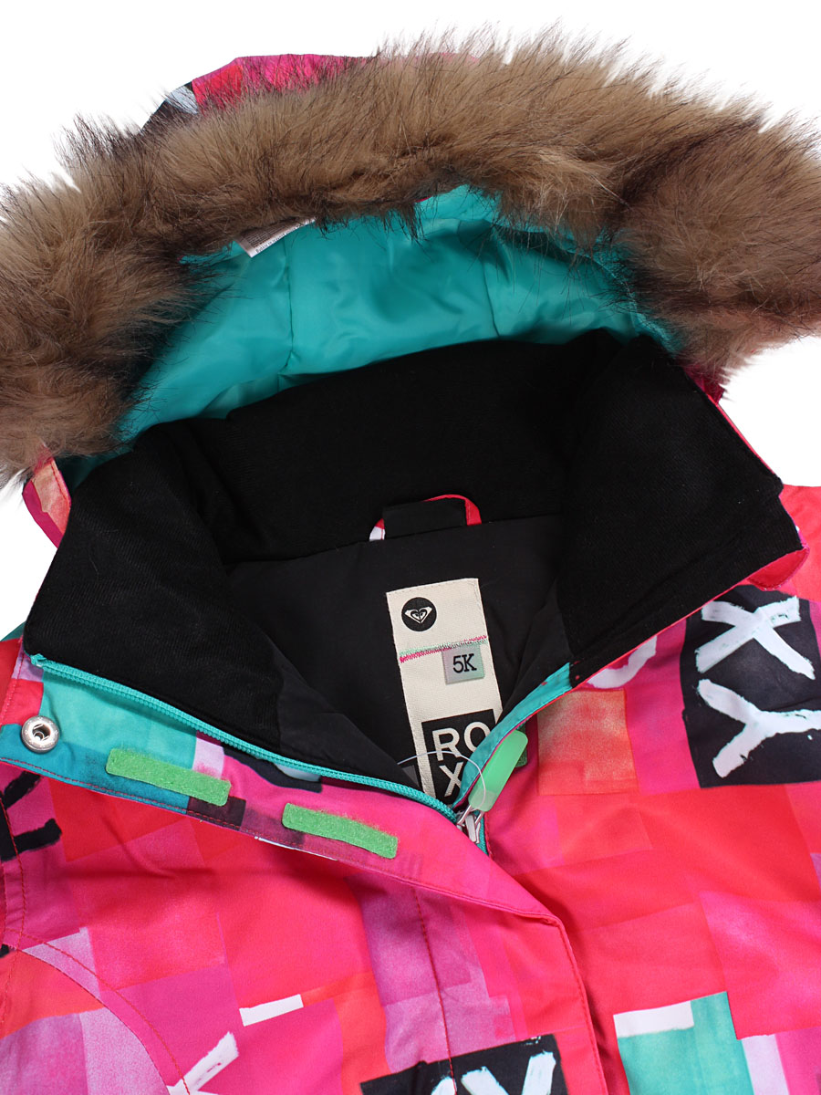 Dziecięco-młodzieżowa kurtka snowboardowa Roxy XKTSJ084 Wmn (block typ 70bsh)