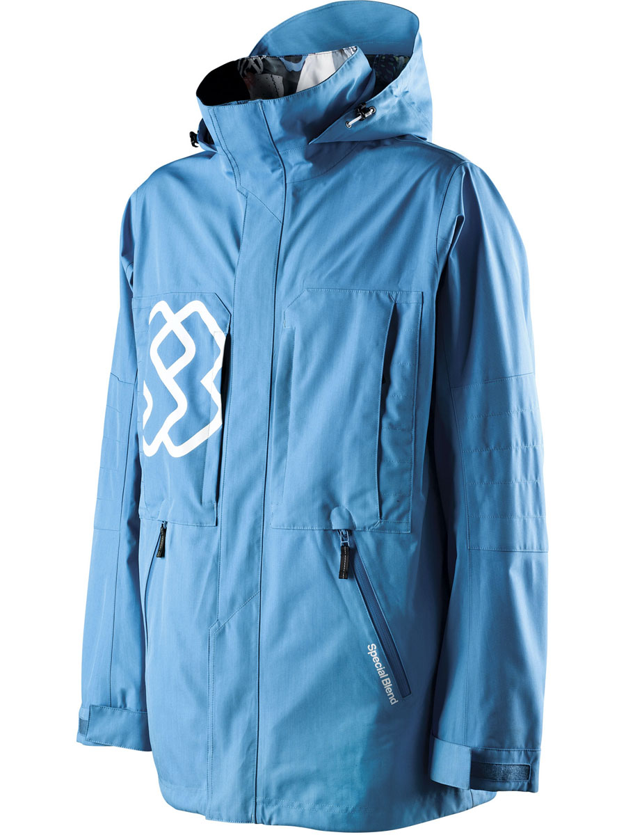 Męska Kurtka snowboardowa Special Blend Burner (south beach)
