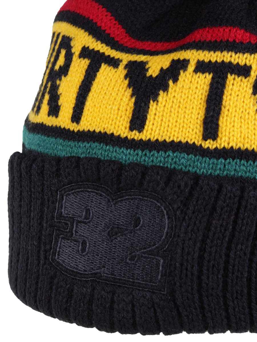 Czapka ThirtyTwo Peeping Pom (black)