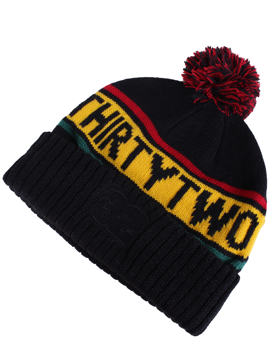 Czapka ThirtyTwo Peeping Pom (black)