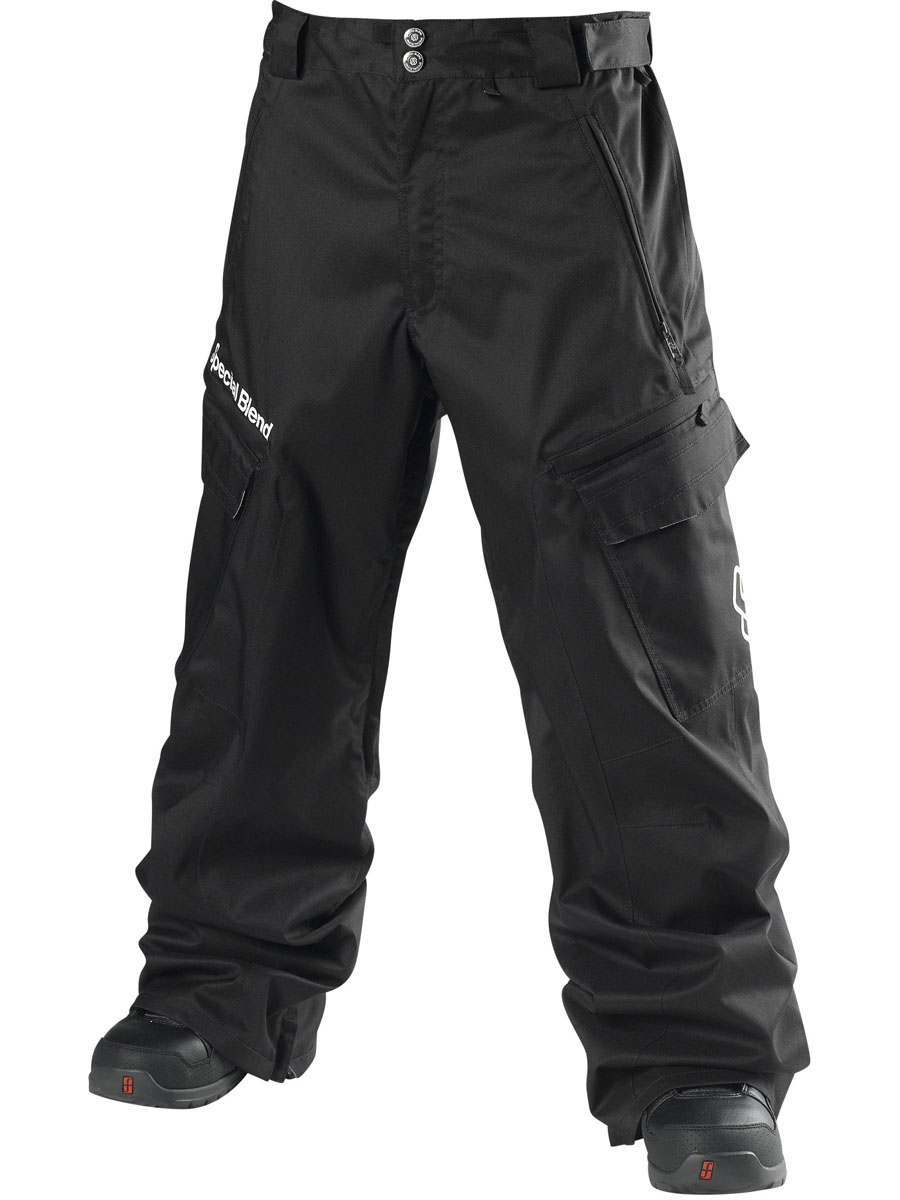 Męskie Spodnie snowboardowe Special Blend Annex (blackout)