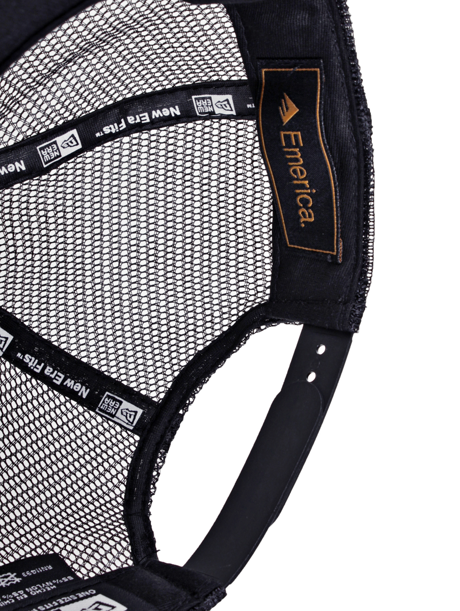 Czapka z daszkiem Emerica Drifter Trucker (black)