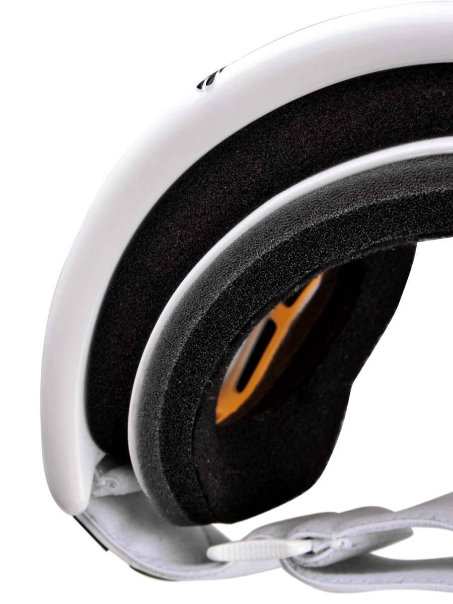 Gogle Electric EG1S (gloss white/bronze)