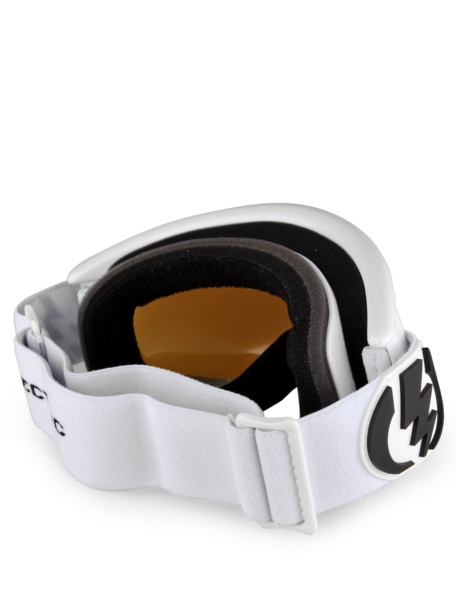 Gogle Electric EG5S (gloss white/bronze)