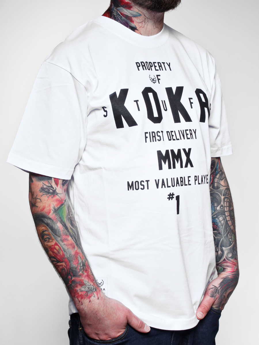 T-Shirt KOKA Athletic 2 (biała)