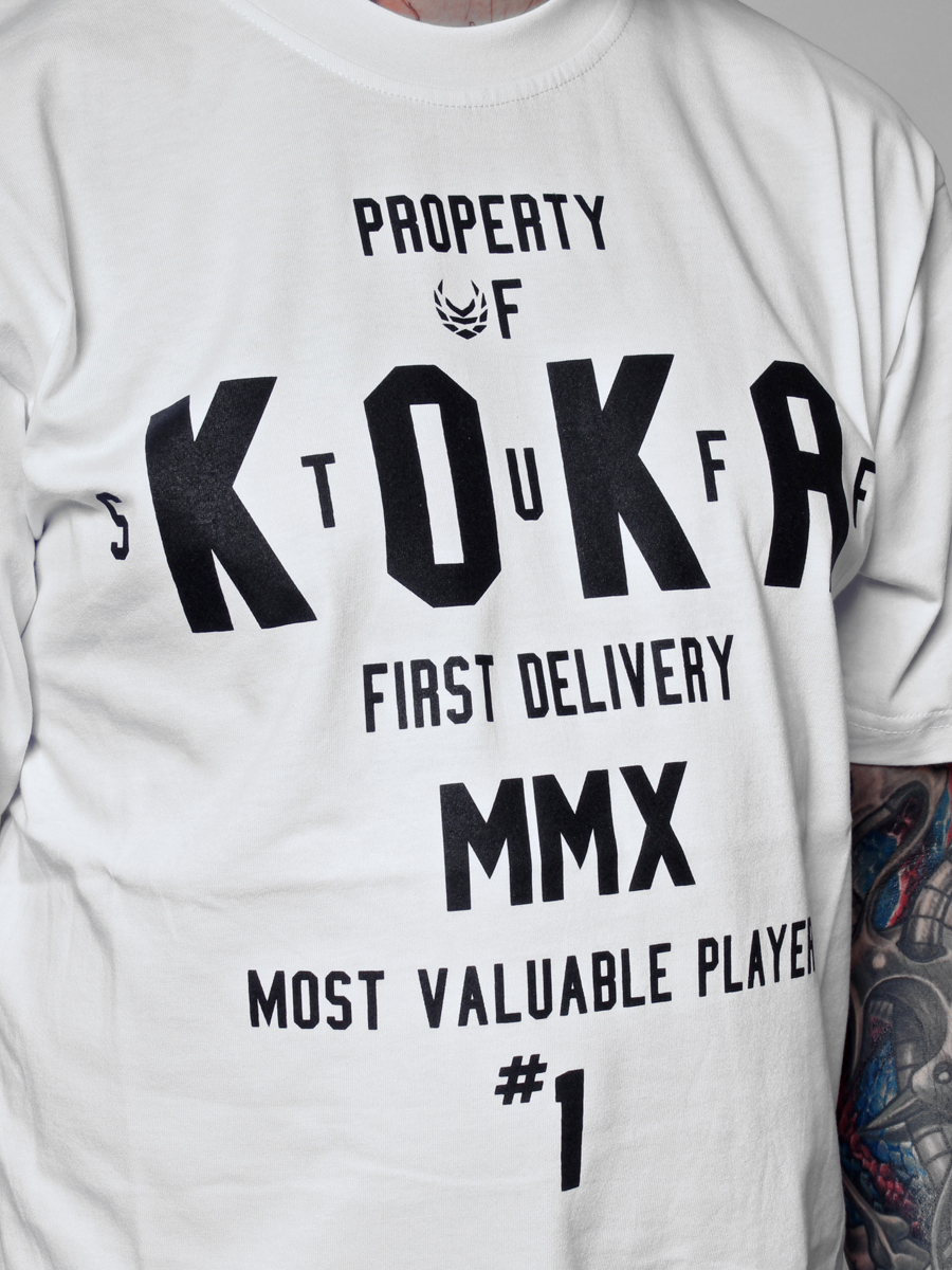 T-Shirt KOKA Athletic 2 (biała)