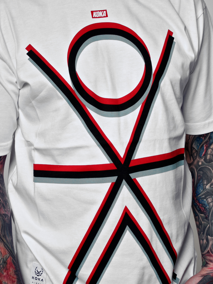 T-Shirt KOKA Human (biała)