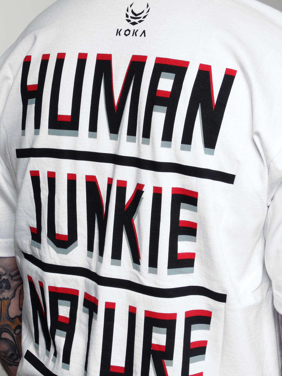 T-Shirt KOKA Human (biała)