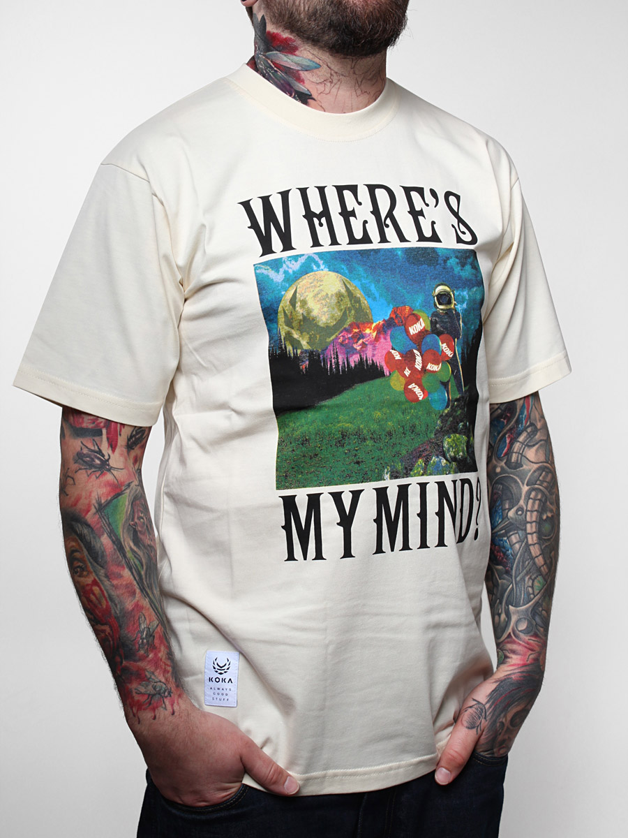 T-Shirt KOKA Mind (beżowy)