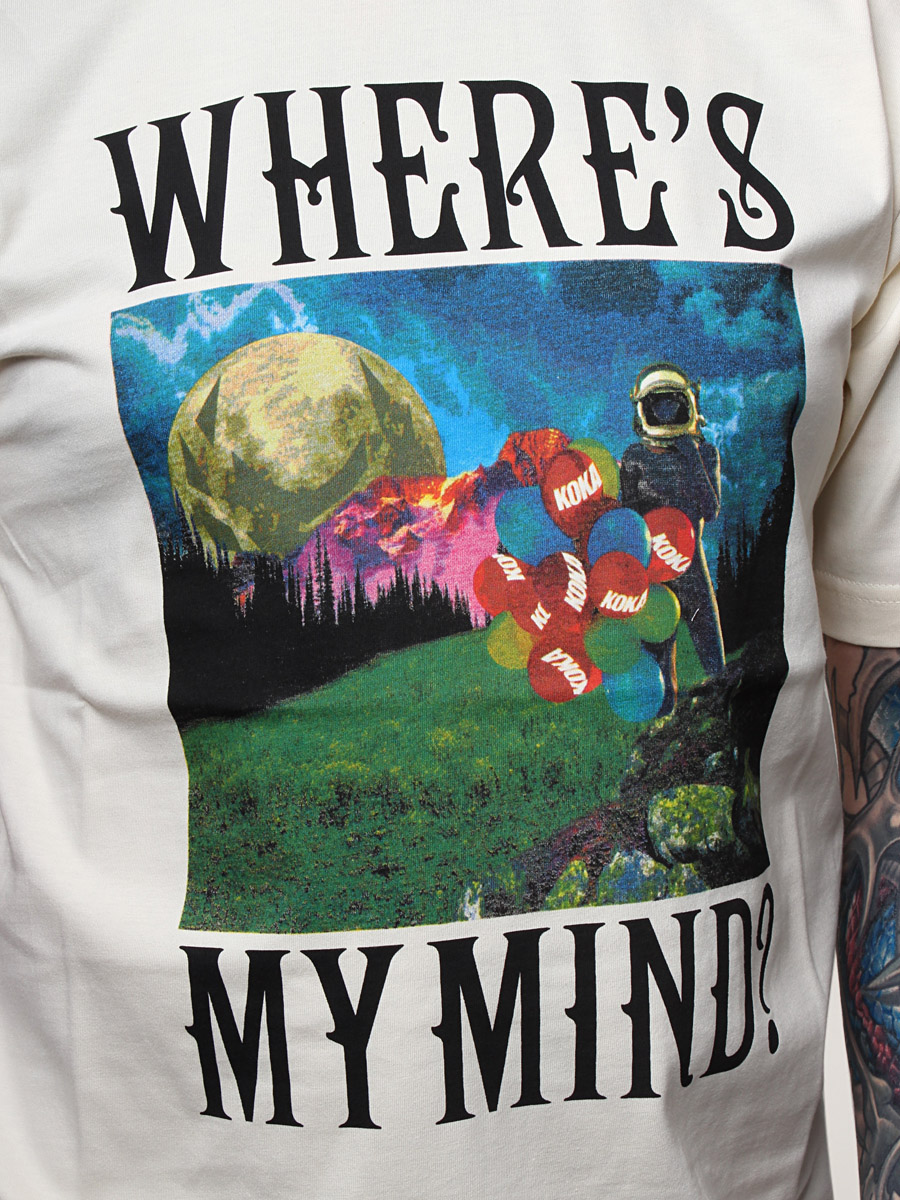T-Shirt KOKA Mind (beżowy)