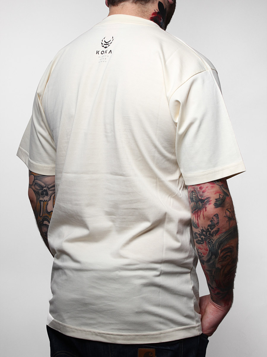 T-Shirt KOKA Mind (beżowy)