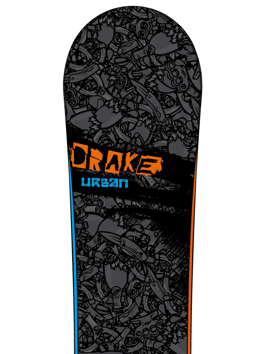 Męska Deska snowboardowa Drake Urban