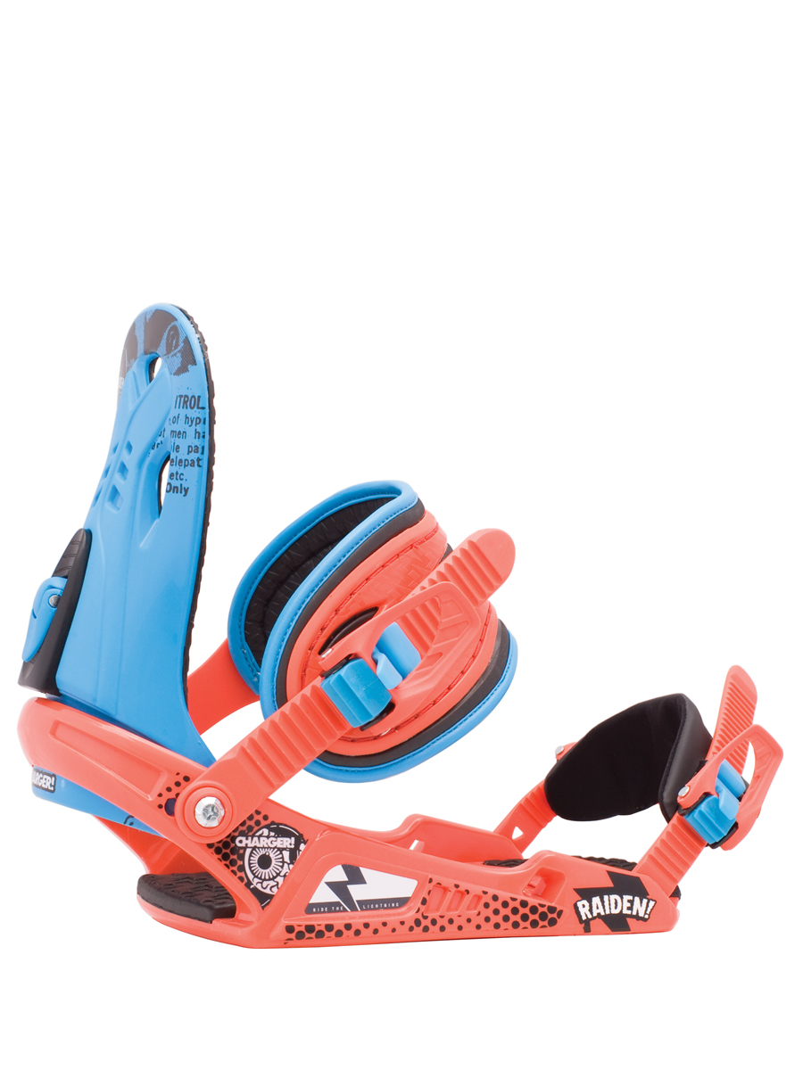 Dziecięce wiązania snowboardowe Raiden Charger (combo)
